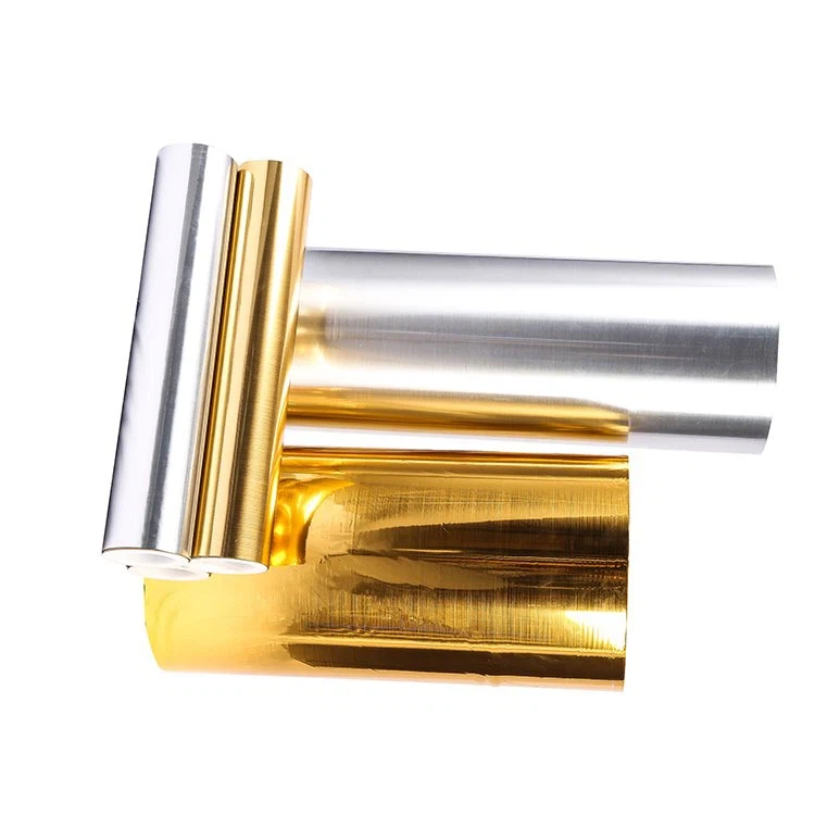 Brushed Golden Hairline PET Film